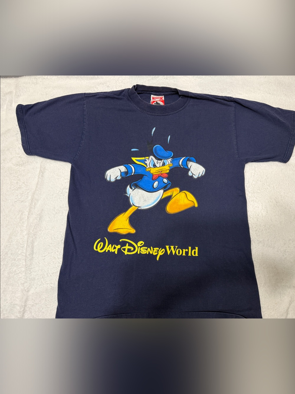 Walt Disney World Navy Donald Duck Short Sleeve Tee